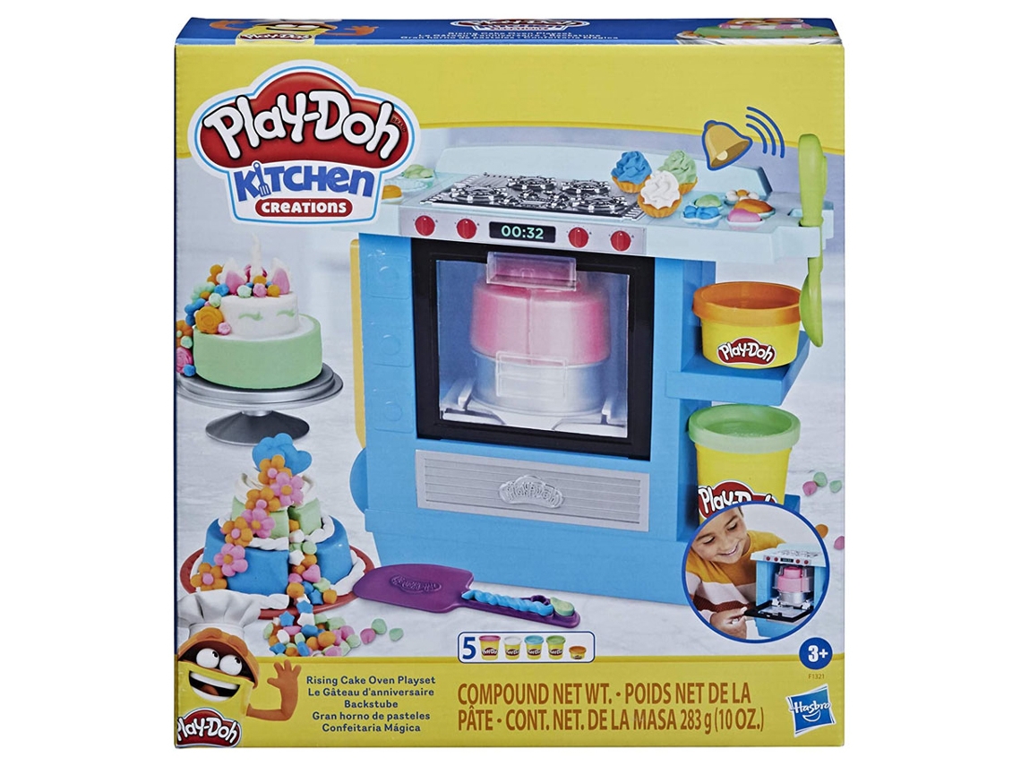 Blocs de Construcción PLAY-DOH Gran Horno De Pasteles (Edad Mínima: 3 Años - 8,1 x 30,48 x 33,02 cm)