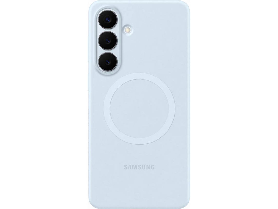 Funda magnética de silicona SAMSUNG Galaxy S26+ (Azul Claro)