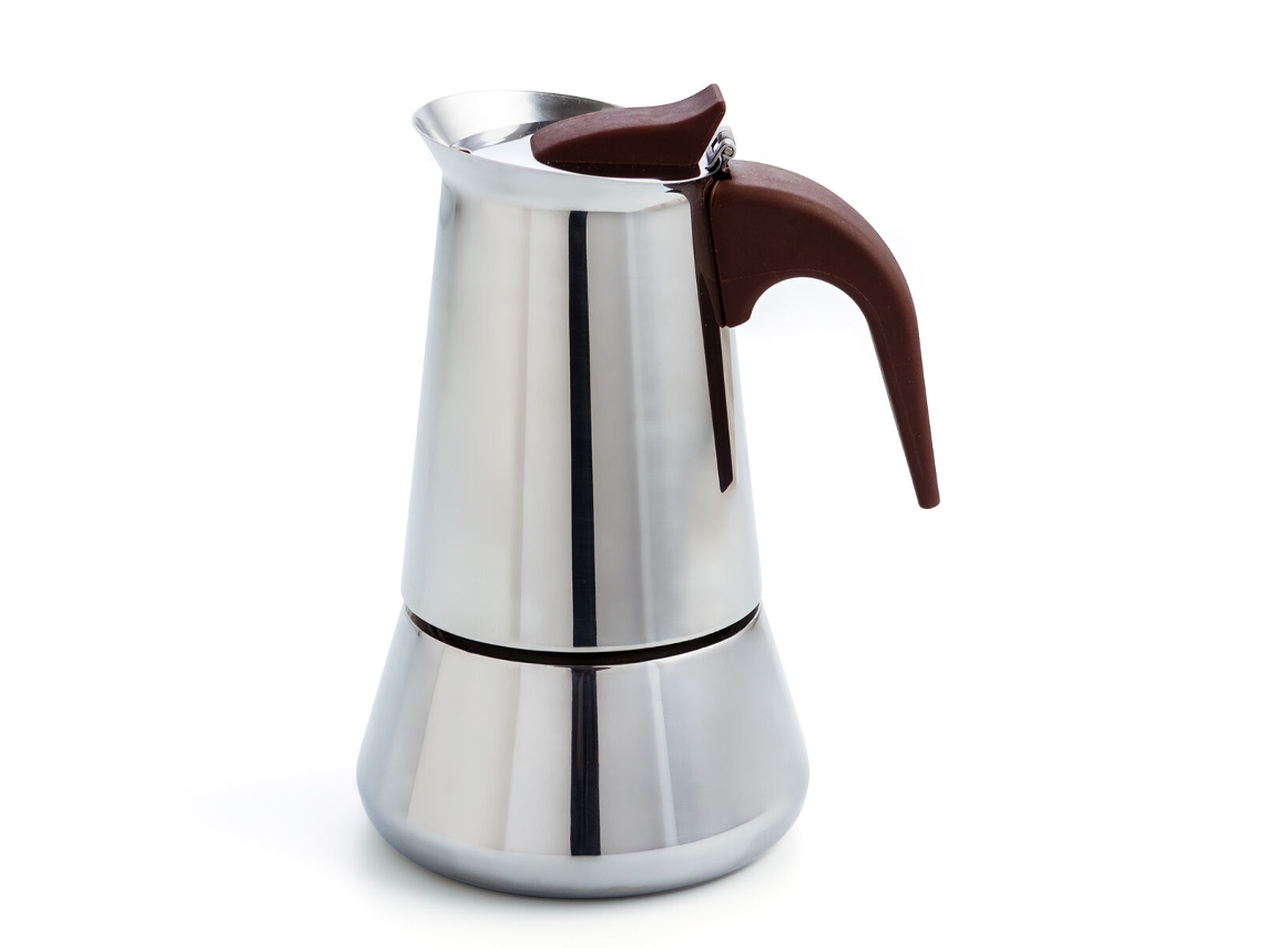 Cafetera Italiana QUID Milan Metal 12 Tazas