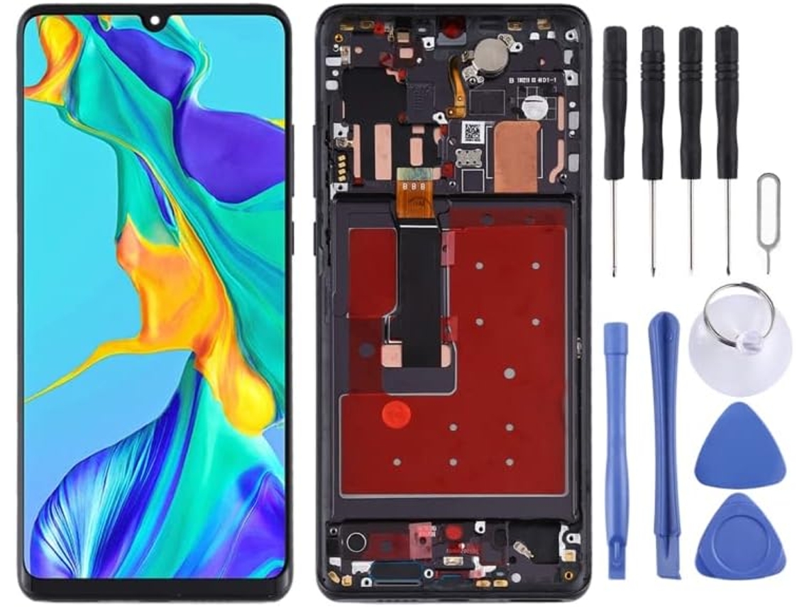 Pantalla Lcd Oled Para Huawei P30 Pro, Digitalizador, Montaje Completo Con Marco
