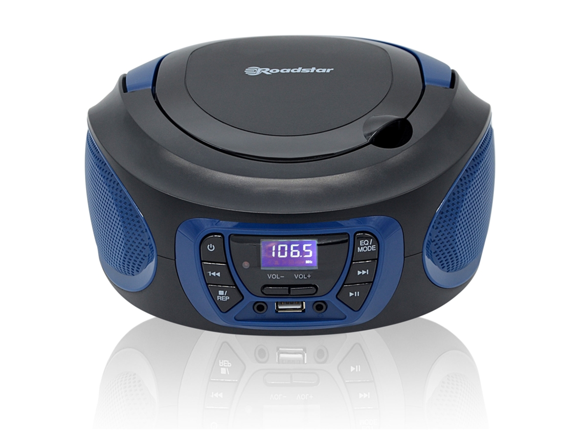 Radio Boombox CD Roadstar CDR-365U/BL