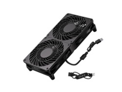 Ventilador Usb Para Router De 5 V Y 120 Mm Con Escobillas De Refrigeración E Interruptor.