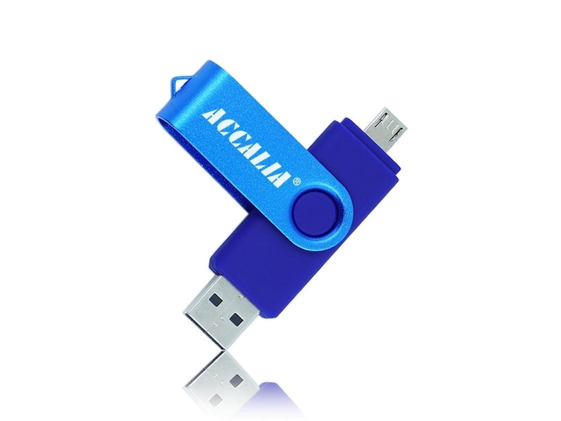 Pen USB SLOWMOOSE para Movil (Usb 2.0 - 4GB) Azul