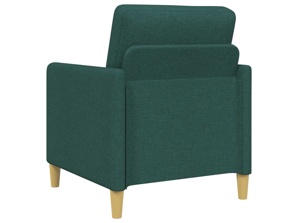 Juego De Sofás Con Almacenamiento 2 Pcs Verde Oscuro Poliéster