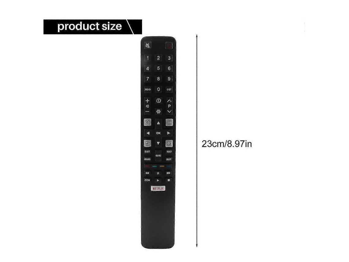 Mando a distancia Yui2 RC802N para Smart TV 32S6000S 40S6000FS 43S6000FS U55P6006 U65P6006 U49P6006 U43Vayotoy