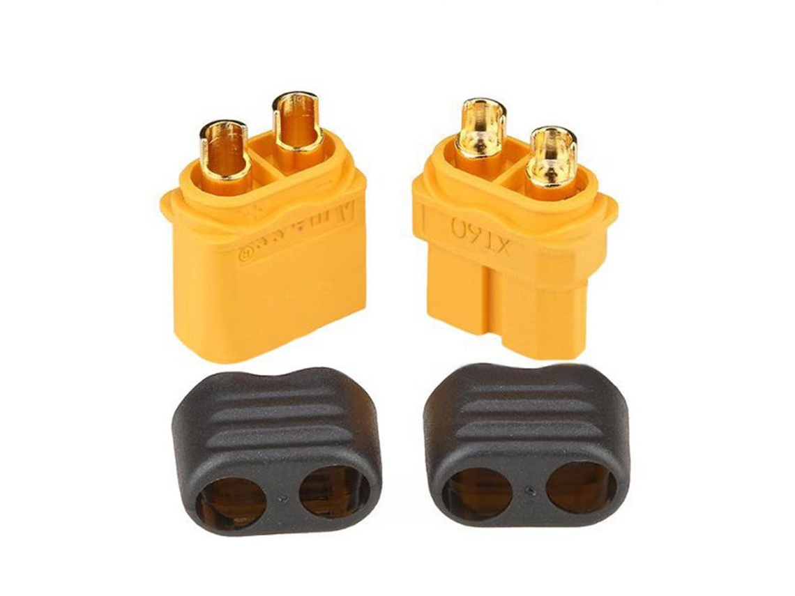 20 pares de conectores macho y hembra Amass Xt60 con funda