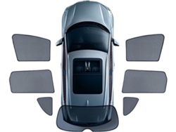Parasoles Delanteros Y Traseros Para Viajes De Verano Jaguar Xjl 2016-2019. Cortina Privacidad (ventanas