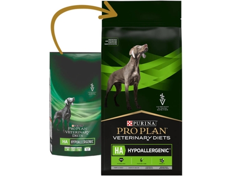 Pienso para Perros PURINA Pro Plan Vet Diets HA Hypo Allergenic (11Kg - Seco - Razas Grandes - Adulto)