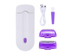 Profissional de Depilação Indolor Kit Depilador a Laser Toque Usb Recarregável Feminino Rosto Perna Biquíni Mão Barbeador Removedor de Cabelo GOKOCO