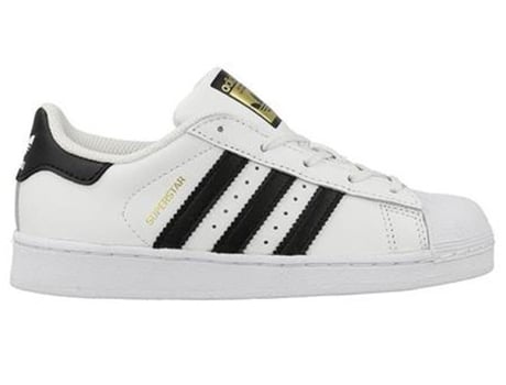 Zapatillas Deportivas ADIDAS Superstar (Blanco - Material Sintético, Cuero Natural- 30)