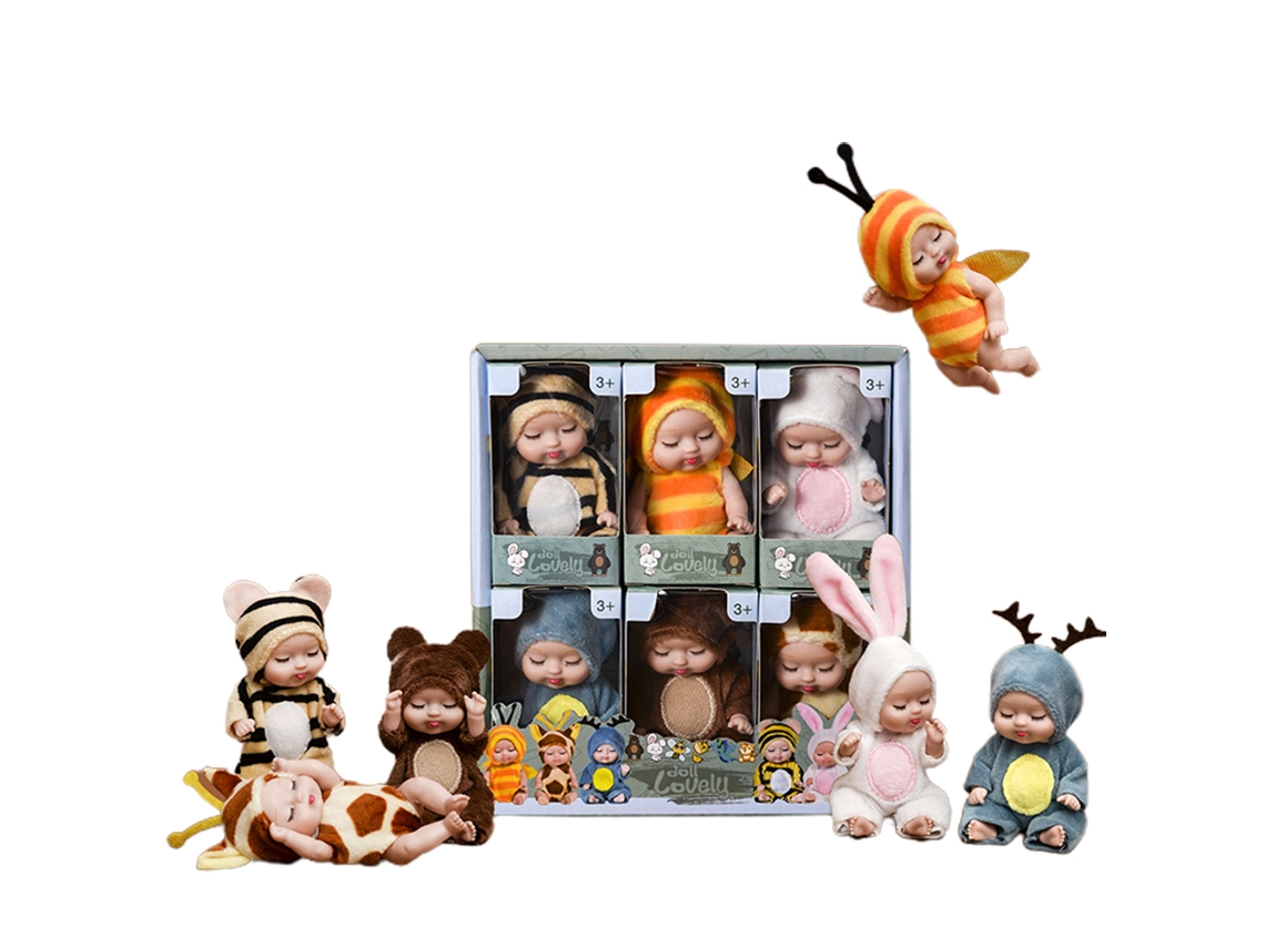 2026-muñecas Mini Rebirth Para Dormir Y Juguetes Miniatura De Muñecas