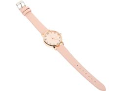 Reloj Pulsera Cuarzo Mujer Números Decorativos Correa Cuero Fácil Regalo Ocasiones Especiales Ajustable Diseño