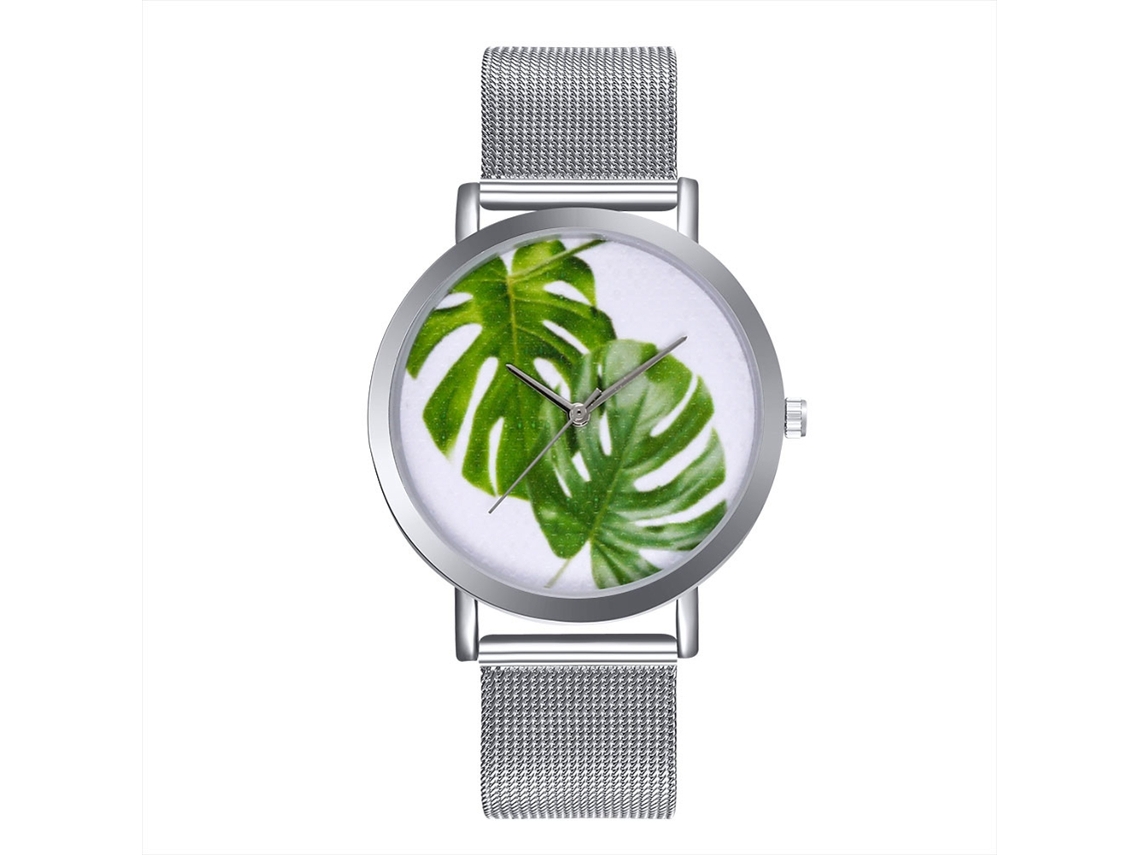 Reloj De Pulsera De Piel Sintética Para Mujer Con Correa, Movimiento De Cuarzo, A La Moda Para Mujer (rojo)