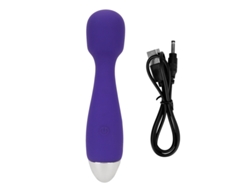 Vibrador De Masaje De Silicona Recargable Por Usb Con 10 Modos De Vibracin Para Mujeres (azul)