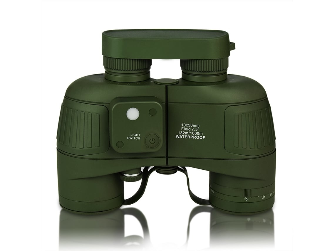 Binóculos 7x50 Impermeável Pesca Observação De Aves Safari Verde Saisiyiky