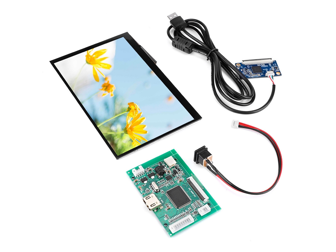2026horizon-pantalla Lcd Tft De 7 Pulgadas 1024*600 Kit Monitor Hdmi Vga Para Raspberry Pi 3