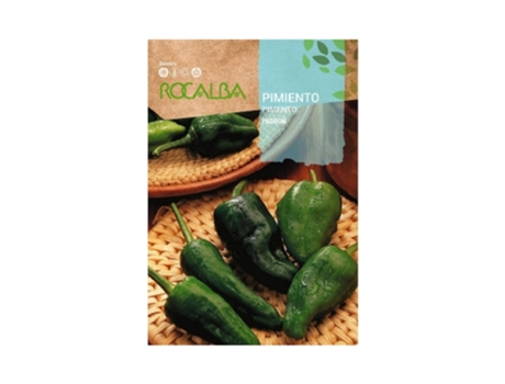 ROCALBA Sementes de Pimenta Padron 10 Gr Pacote 5 Envelopes
