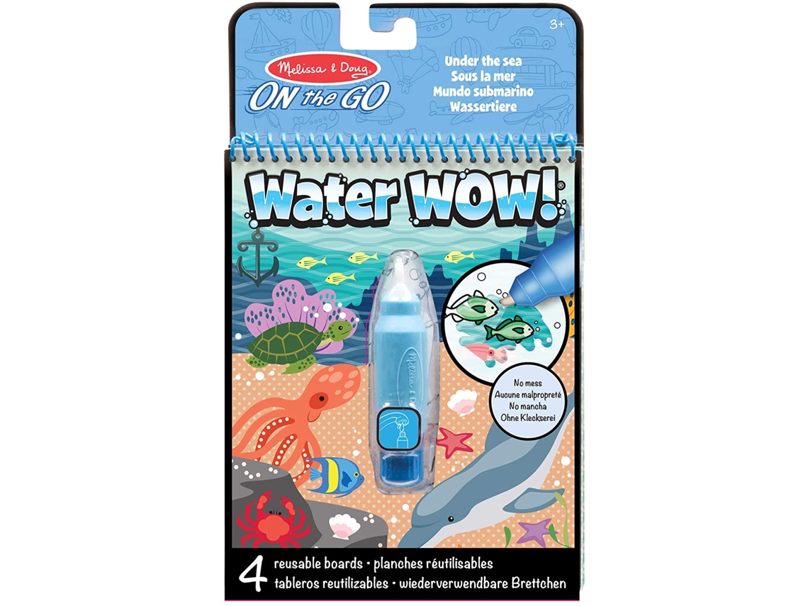 Jogo de Mesa MELISSA & DOUG Water Wow! Under The Sea (3 Anos)