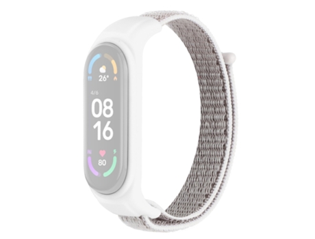 Correa de Silicona ajustable anti-perdida para Xiaomi Mi Band 3/Band 4/Band 5/Band 6/Band 7 - concha