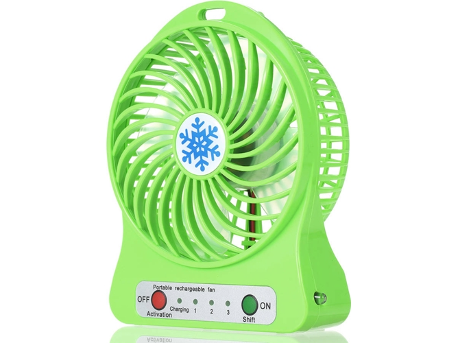 Ventilador de Suelo ANSELF H21005B Verde (3 velocidades)