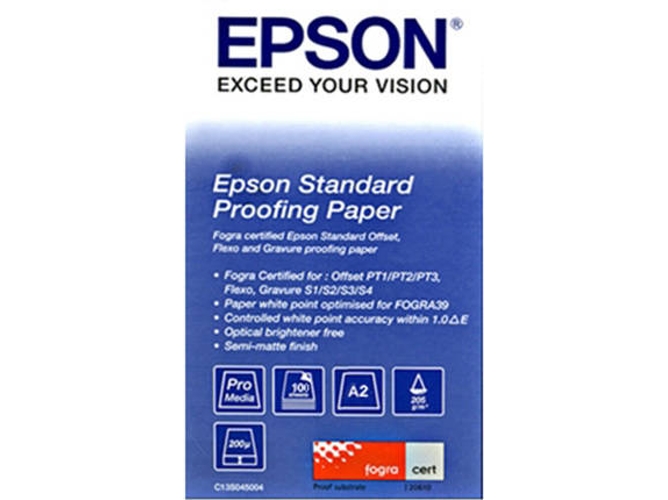 Papel para impresora EPSON Standard Proofing Paper - C13S045005