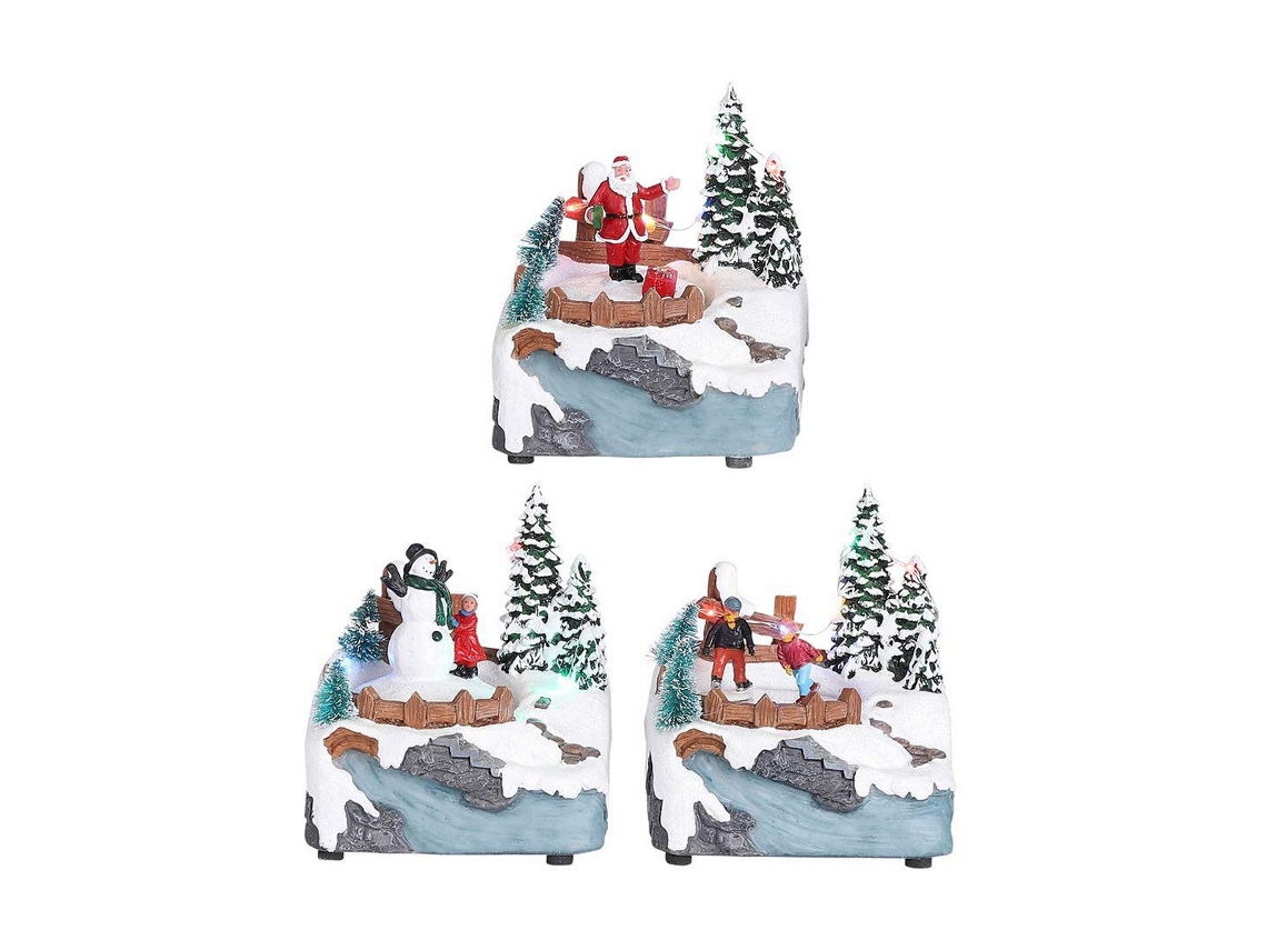 Adornos de Navidad HOUSE OF SEASONS (Muticolor)