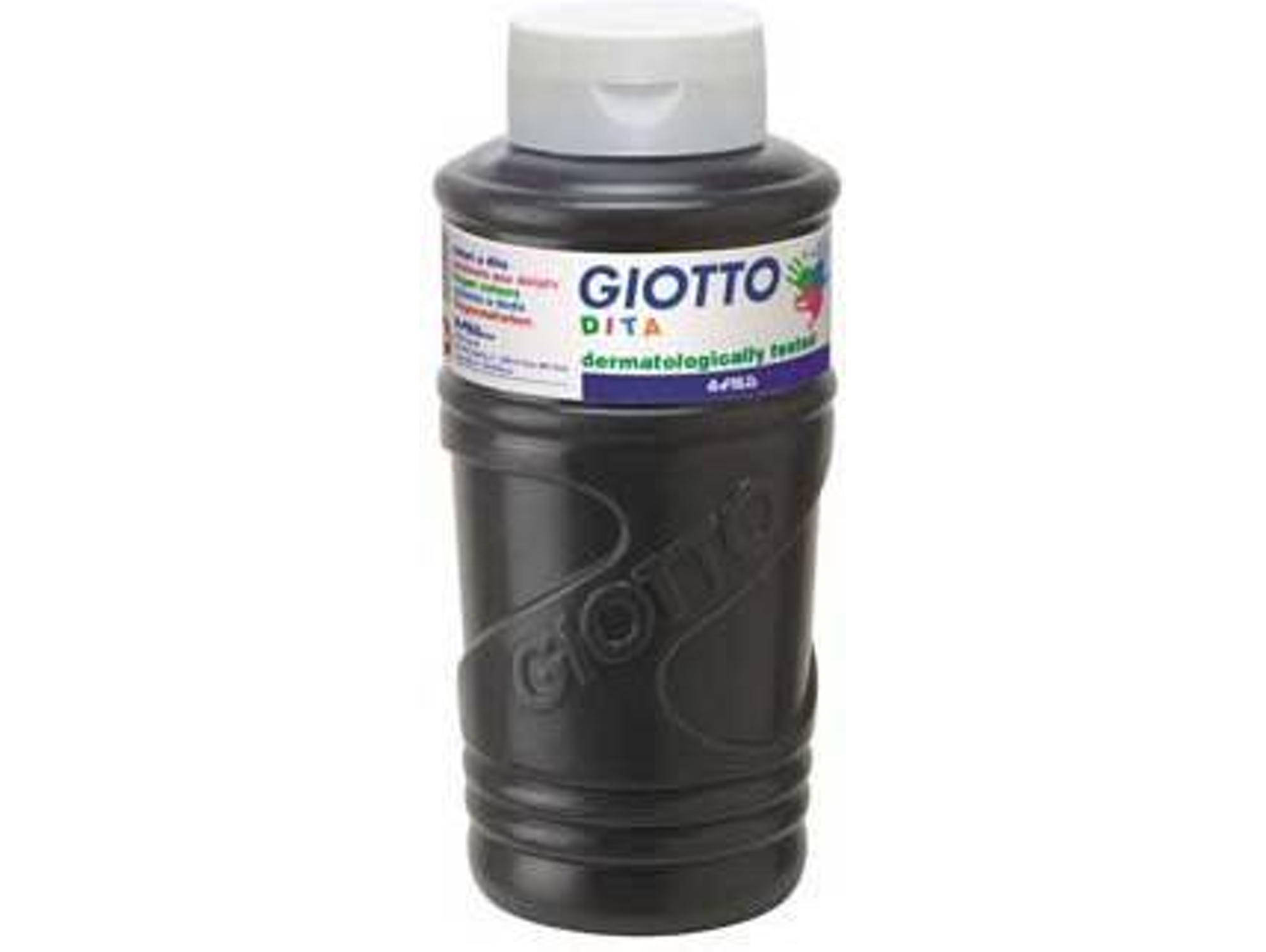 Guache GIOTTO Pintura con Dedos Negro (750ml)