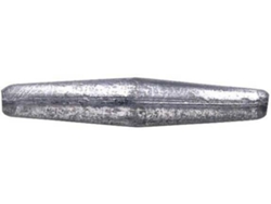 Hundidores de Pesca EVIA Torpedo Plata (40 g)