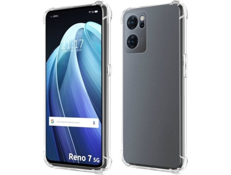 Carcasa Oppo Reno 7 5G TUMUNDOSMARTPHONE Antigolpes Transparente