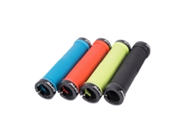 Puños Ztto para bicicleta de montaña, antideslizantes y bloqueables, de goma de aleación AG 16, para bicicleta plegable (1 par)