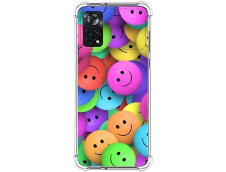 Carcasa para Xiaomi Poco X4 Pro 5G TUMUNDOSMARTPHONE Dibujos Antigolpes Smile Multicolor