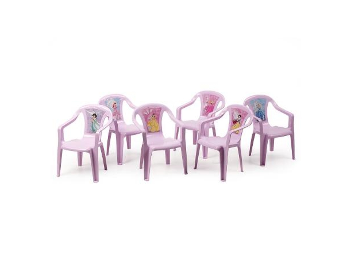 Sillon resina infantil princess surtido