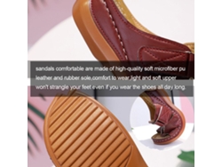 Sandalias De Plataforma Sin Cordones Para Mujer, Cómodas Sandalias De Verano Con Soporte Para Las Articulaciones, Sandalias De Playa.