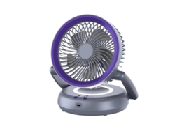 Ventilador de cuello portátil EIFSON, sin aspas, 5 velocidades, 360°