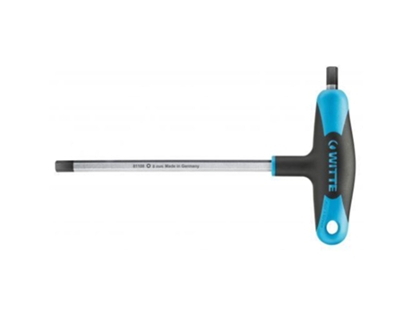 Llave en t hexagonal doble varilla pro (3x150) WITTE
