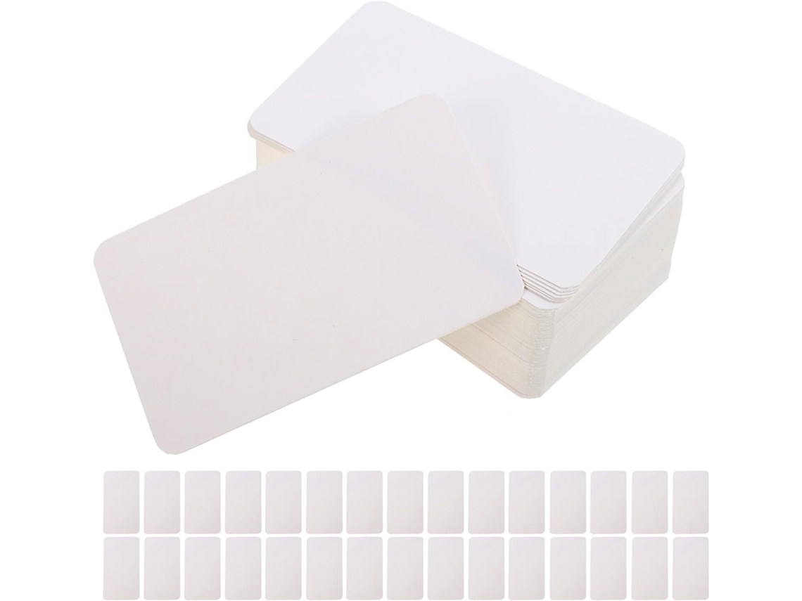 600 Postales Blancas En Blanco De Cartulina, Tamaño Estándar, Paquete De 600