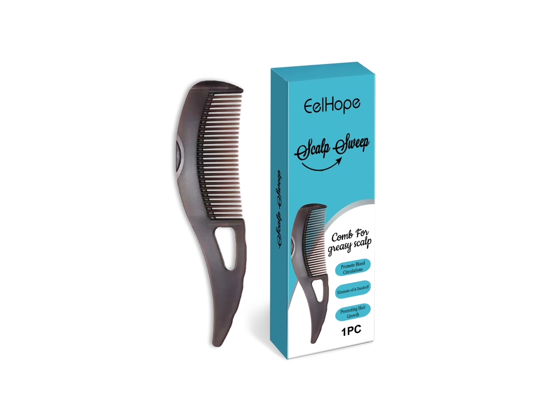 Peine limpiador de cabello para la cabeza