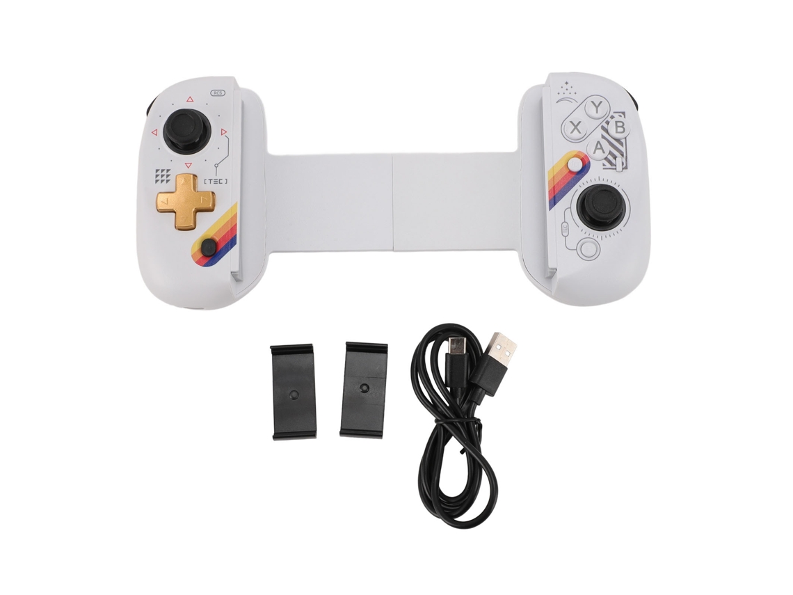 Controlador De Juegos Para Dispositivos Móviles, Para Ios, Tableta Android, Controlador De Teléfono Inalámbrico, Joystick Rgb Hall Con Disparador Lin