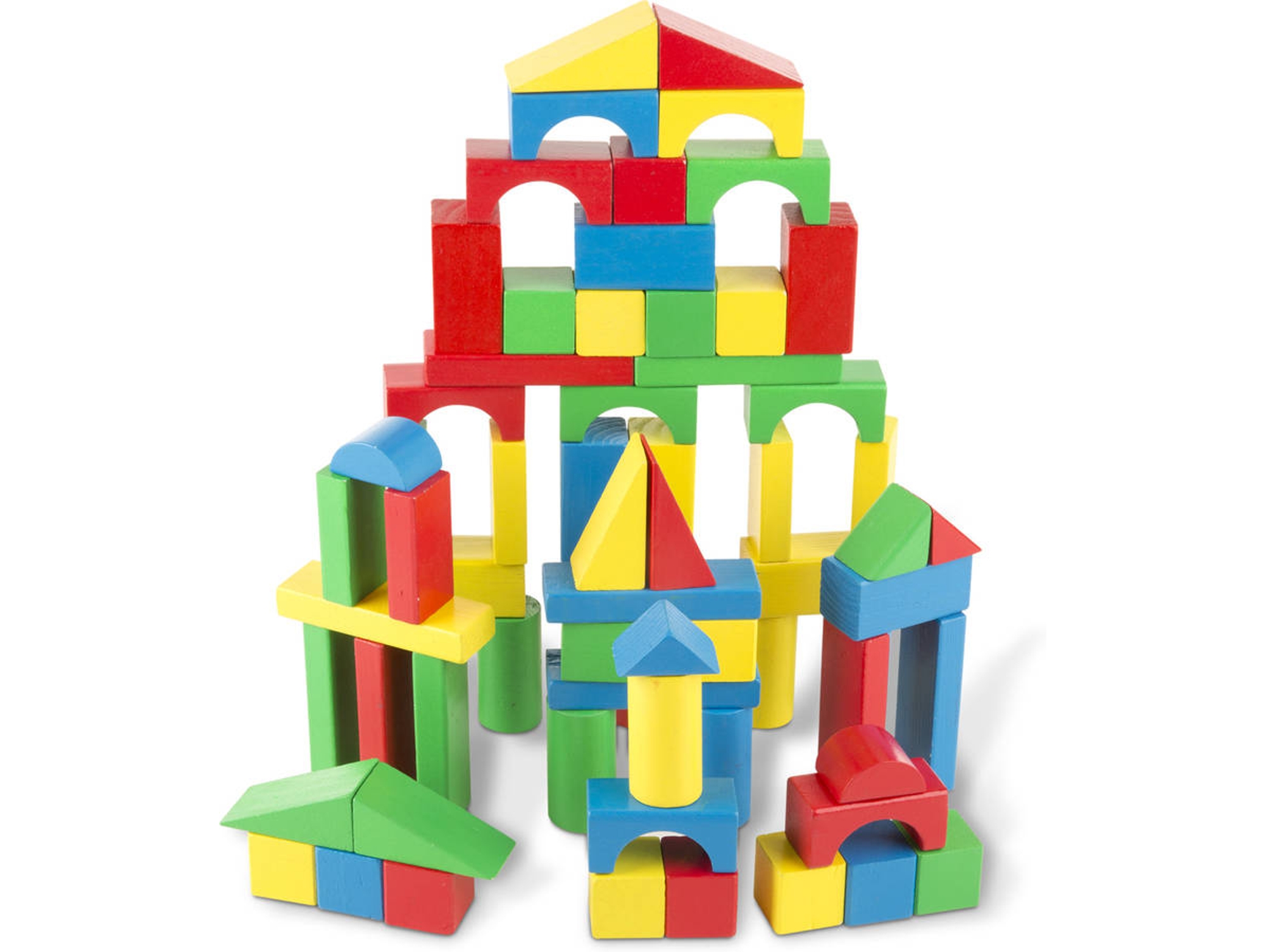 Blocos de Construção Juego de Bloques de Madera MELISSA & DOUG