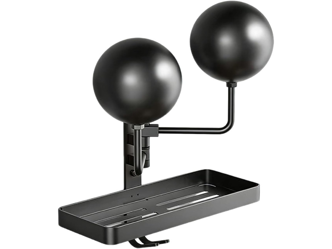 Soporte De Pared Sin Agujeros, De Aspecto Liso, Ahorra Espacio En Cualquier Lugar, Sirve Para Colgar Sombreros Y Cascos.