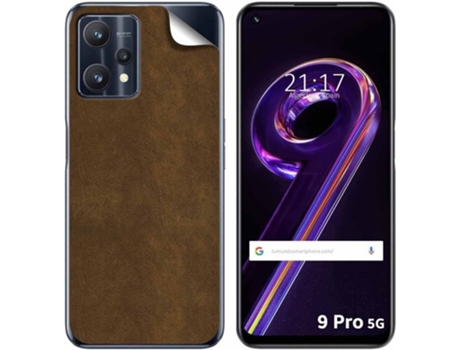 Carcasa Realme 9 Pro 5G TUMUNDOSMARTPHONE Vinilo Textura Corcho Multicolor