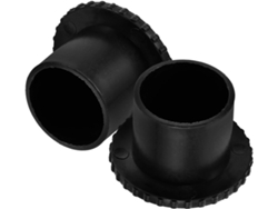 2 Negro Protección Tapones Para Tendederos,