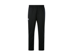 Pantalón deportivo Canterbury para niños, negro, talla 8 años, con corte ajustado y elástico. Ideal para entrenar.
