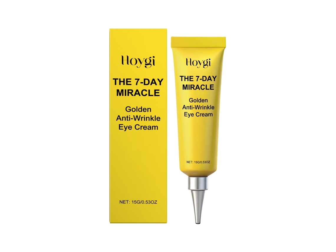 Crema contorno de ojos dorada antiarrugas: reparadora e hidratante.