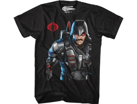 Camisetas Unisex DEEPSTONE Major Bludd Classified Series GI Joe Negro (S)
