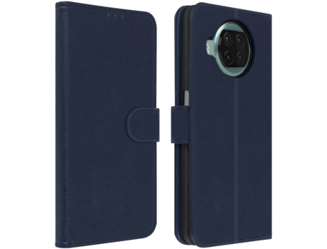 Funda Xiaomi Mi 10T Lite AVIZAR Libro Billetera Azul