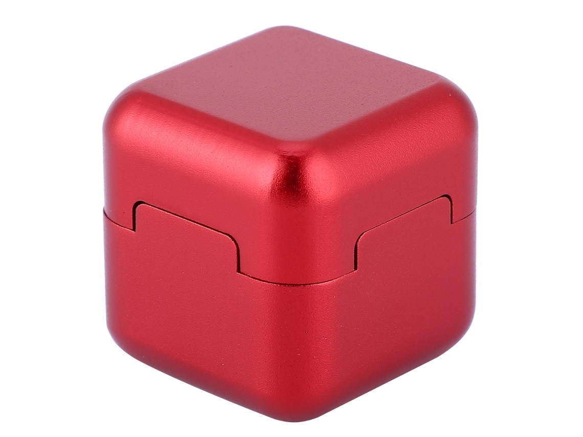 Porta-tiza Magnético Portátil De Alumínio Para Ponta De Taco De Bilhar Snooker Pool (vermelho)