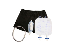2026-bolsa De Orina Reutilizable Para Hombres Con Embudo De Silicona, Shorts Y Catéter 50cm, Capacidad 500cc