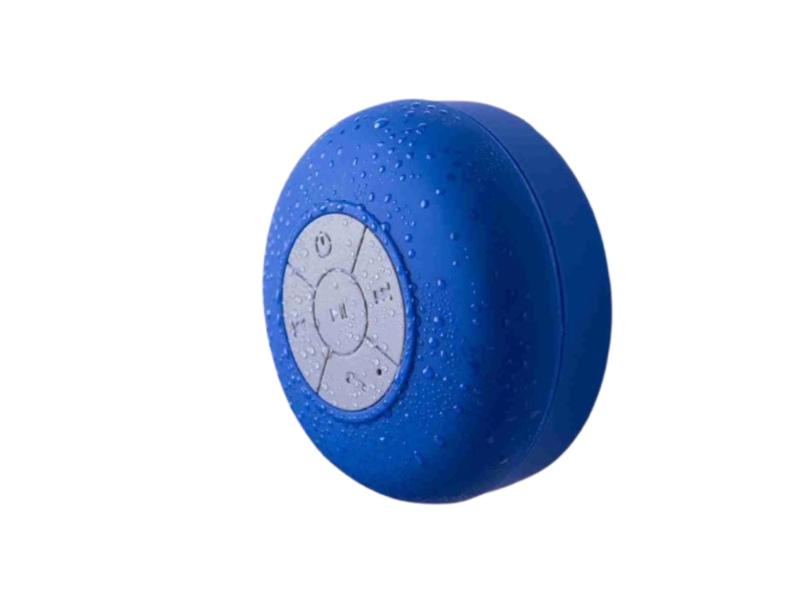 Altavoz Bluetooth impermeable Mdug de 3 W con ventosa y función manos libres