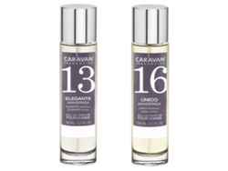 Set de 2 perfumes CARAVAN hombre Nº16 y Nº 13